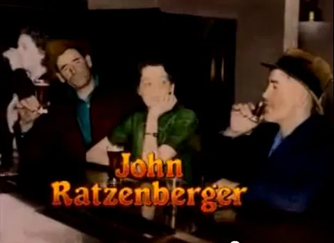 Still of Cheers Opening with John Ratzenberger's credit